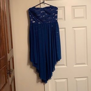 City Triangle Knee Length Semi-Formal Dress